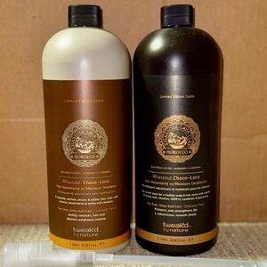 Tweak'd by Nature Rhassoul Choco-Loco Shampoo and Conditioner 33.8 oz MEGA SIZE